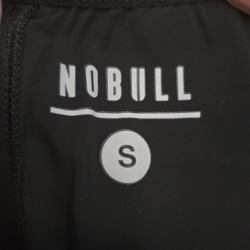 NWT NOBULL Mens S Athletic Shorts 8" Inseam Black Drawstring Waist Zipper Pocket - Picture 11 of 12